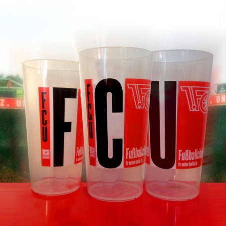 Neue Becher: FCU zum Sammeln