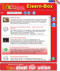 Noch schneller eisern informiert - mit der Eisern-Box