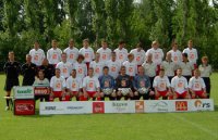 Offizielles Mannschaftsfoto geschossen