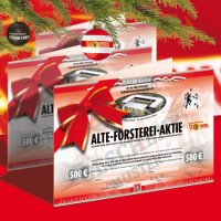 Oh, du Eiserne: „Alte-Försterei-Aktie“ zu Weihnachten schenken