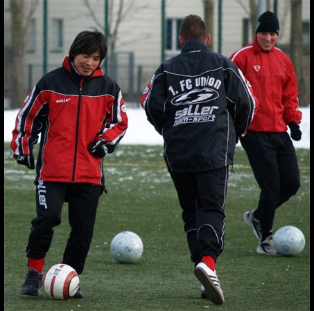 Okuyama wieder im Einzeltraining