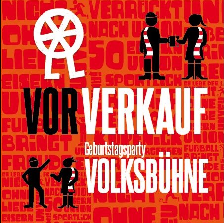 Party in der Volksbühne: VVK beginnt