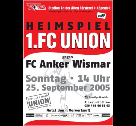 Plakate wieder zum Abholen bereit.