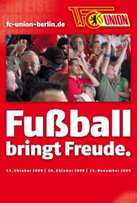 Plakatkampagne: Fußball bringt Freude!
