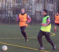 Popov trainiert mit der Mannschaft