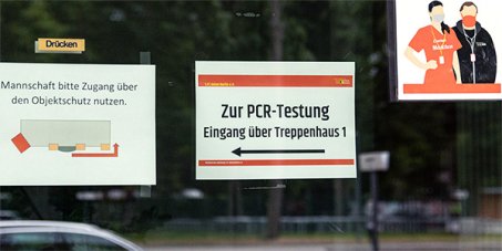 Positive Testergebnisse im Trainer- und Betreuerteam