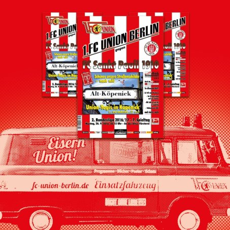 Prall gefüllt: Das Programmheft zum Flutlichtspiel gegen Pauli