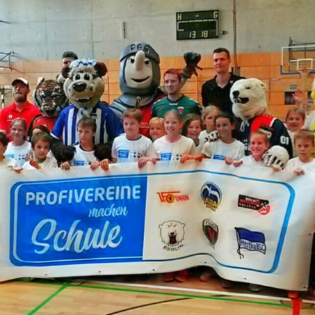 Profivereine machen Schule: Union Berlin lud zum 4. Schulaktionstag ein