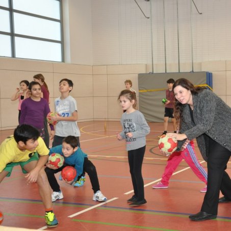 Profivereine unterstützen die Integration der Willkommensklassen