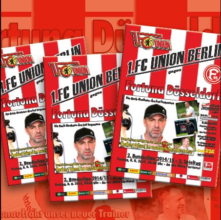 Programmheft: Einstimmen auf das Duell mit Düsseldorf