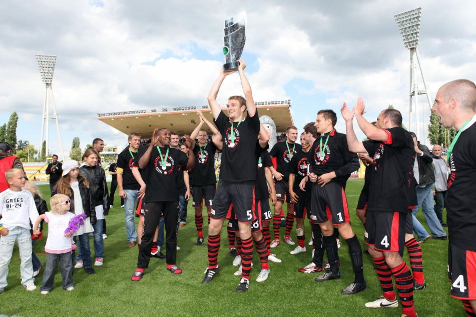 Promotion back to 2.Bundesliga in 2009