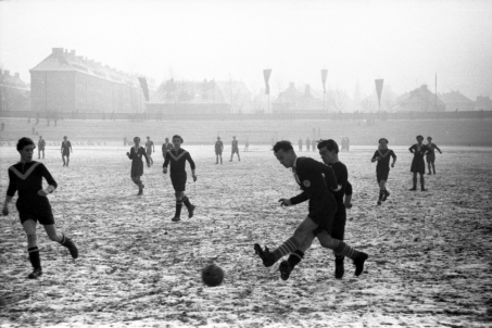 SG Union Oberschöneweide in action in 1950 in Halle