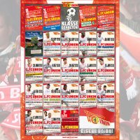 Saisonabschluss: T-Shirts, Plakate und Dauerkarten im Stadion