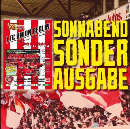 Saisonheft 2011/2012: Ab 15 Uhr an der Zapfstelle, im Fanshop und im Ticketoffice