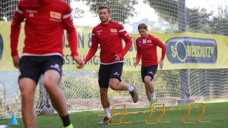 Schuften für den Rückrundenstart