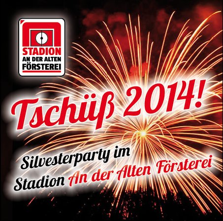 Silvester 2014 im Stadion An der Alten Försterei