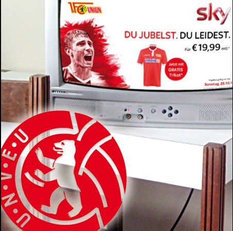 Sky-Angebot mit gratis Union-Trikot