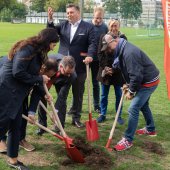 Spatenstich, August 2021