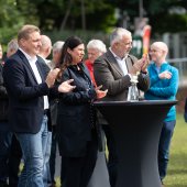 Spatenstich, August 2021