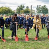 Spatenstich, August 2021