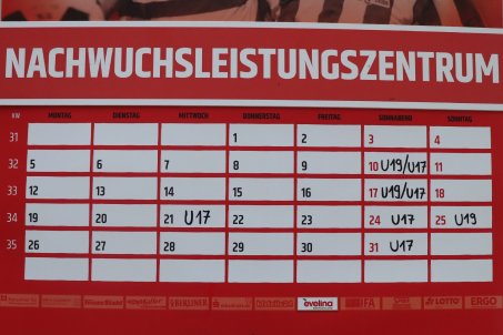 Spielpläne der Junioren-Bundesliga veröffentlicht