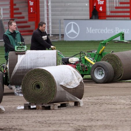 Stadion An der Alten Försterei: Neuer Rasen in Sicht