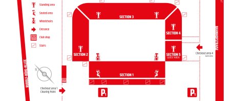 Stadium map
