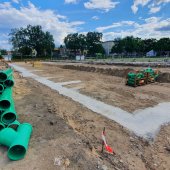 Start Rohbau 6, Juni 2022