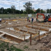 Start Rohbau 8, Juni 2022