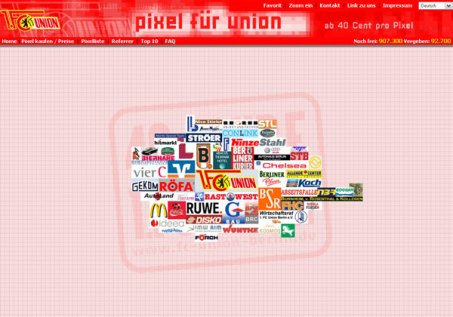 Startschuss für Aktion "Pixel für Union"