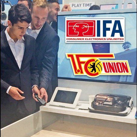 Technologie-Messe: Union-Profis waren zu Besuch auf der IFA