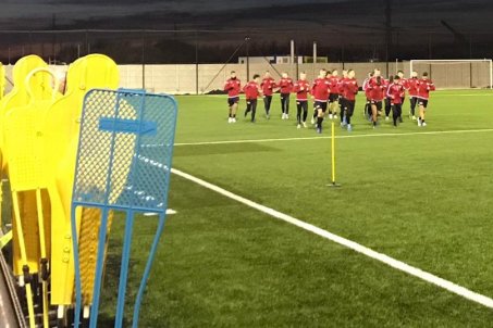Testspiele im Trainingslager absolviert