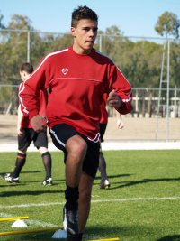 Tim Ruttke, Mittelfeldspieler im Regionalliga-Kader