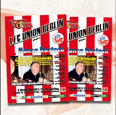 Titel verteidigt: Union-Programmheft bleibt Nummer 1