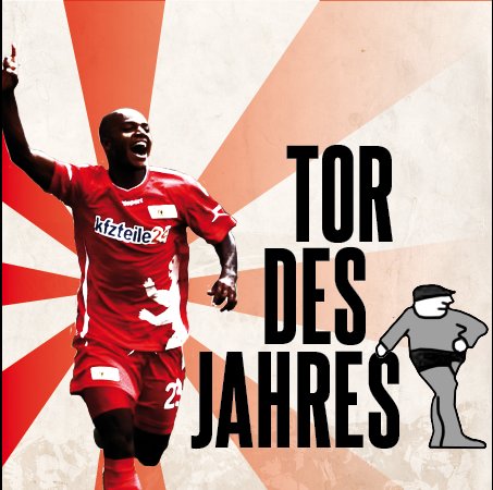 Tor des Jahres 2011: Silvio ist dabei