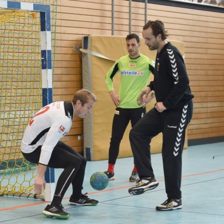 Torwarttraining der besonderen Art: Union-Keeper zu Gast bei den Füchsen Berlin