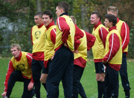 Training mit "voller Kapelle"