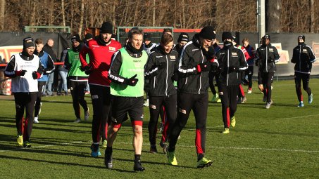 Trainingsauftakt an der Alten Försterei