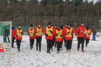 Trainingsauftakt bei klirrender Kälte