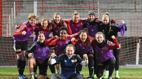Trainingsauftakt der Frauen
