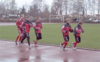 Trainingsauftakt mit Trainer Lieberam