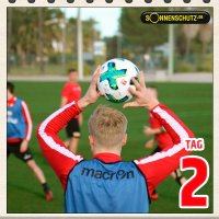 Trainingslagertagebuch: Tag 2 – Geburtstagsglückwünsche, Spielformen und Gesangseinlagen