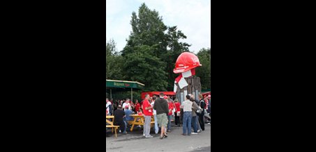 Treffpunkt Stadion An der Alten Försterei: Alle Außenbereiche frei zugänglich!