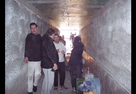 "Tunnel-Helfer" im Berliner Rundfunk