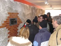 Tunnelbesichtigungen am Samstag - über 200 Steine verkauft!