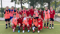 U13-Juniorinnen trainieren wieder