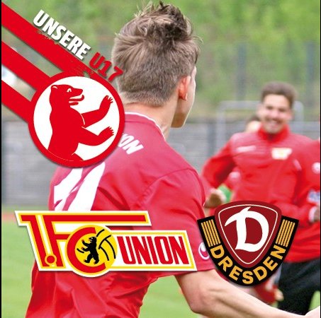 U17-Spitzenspiel im FEZ: Union empfängt Dynamo Dresden
