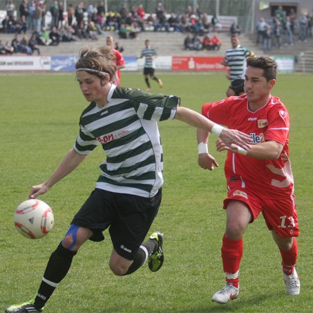 U23: Unglücklicher Punktverlust vor Rekordkulisse