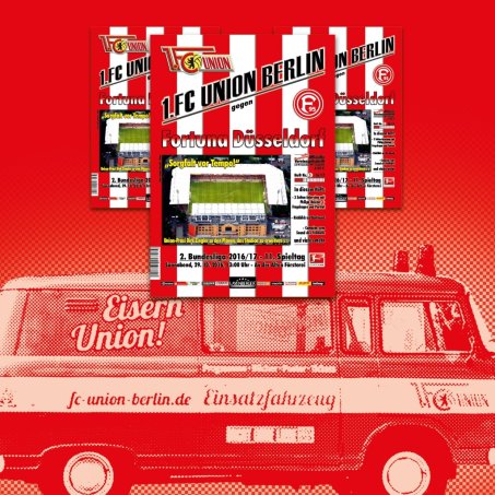 Unbedingt besorgen: Das Programmheft zum Heimspiel gegen Düsseldorf