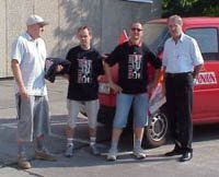 Union-Fans im Hochwasser-Einsatz